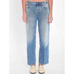 Gucci Women Straight-Cut Jeans
